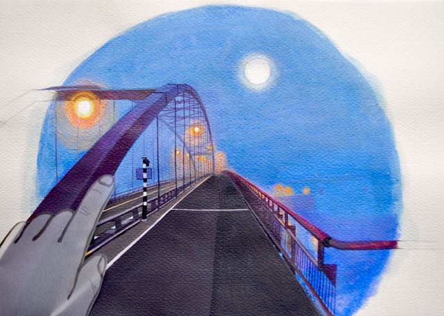 Painting drawing collage