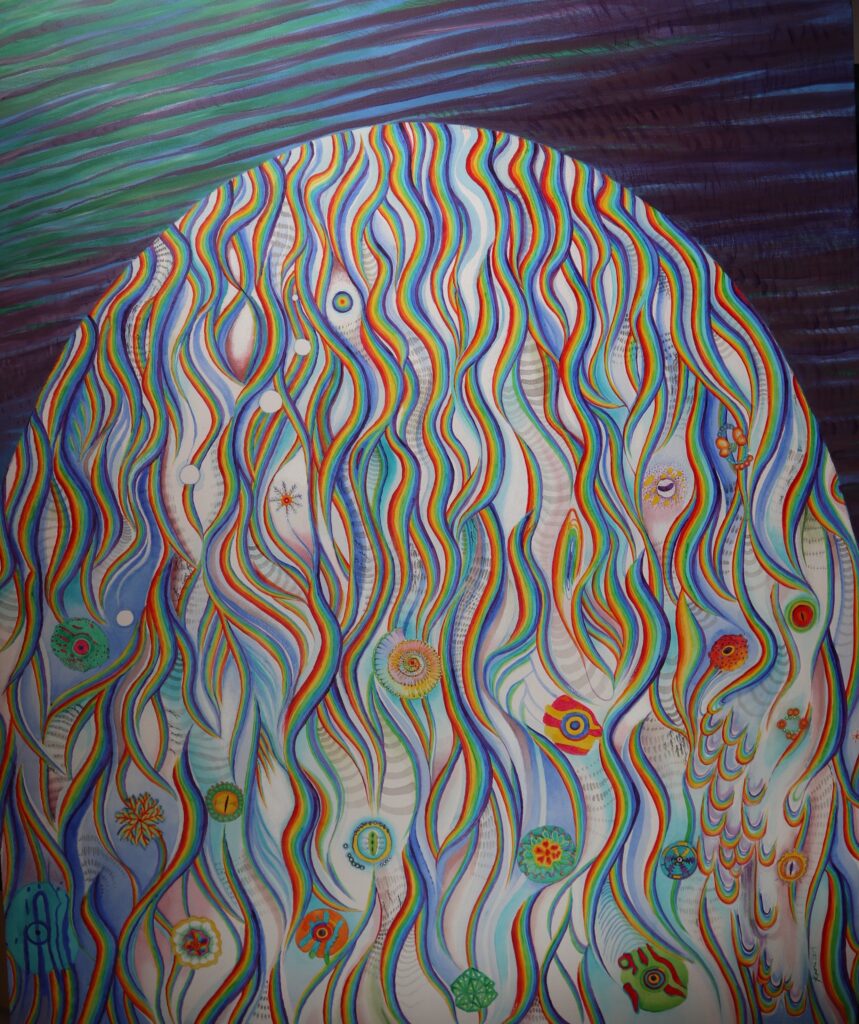 Rainbow painting Helena Kaori Maeda